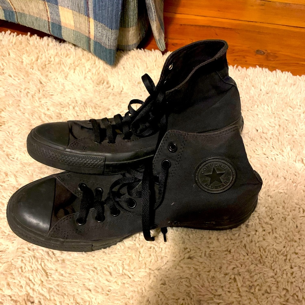 Black Converse High Tops